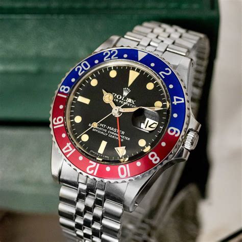 vintage rolex gmt master 1675 price|Rolex gmt 1675 bezel.